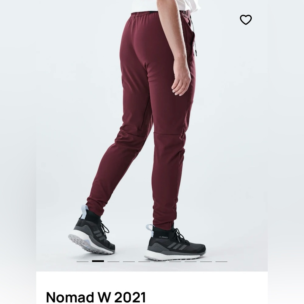 Nomad W 2021 Outdoor Pants Women Burgundy